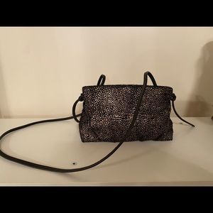 Printed Calf skin purse